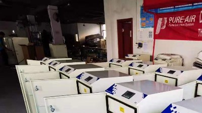 執信環保激光雕刻煙霧過濾器，凈化激光雕刻煙塵污染！