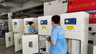 焊接煙霧過(guò)濾器-移動(dòng)式煙霧過(guò)濾器-執(zhí)信環(huán)保凈化焊接煙塵污染！